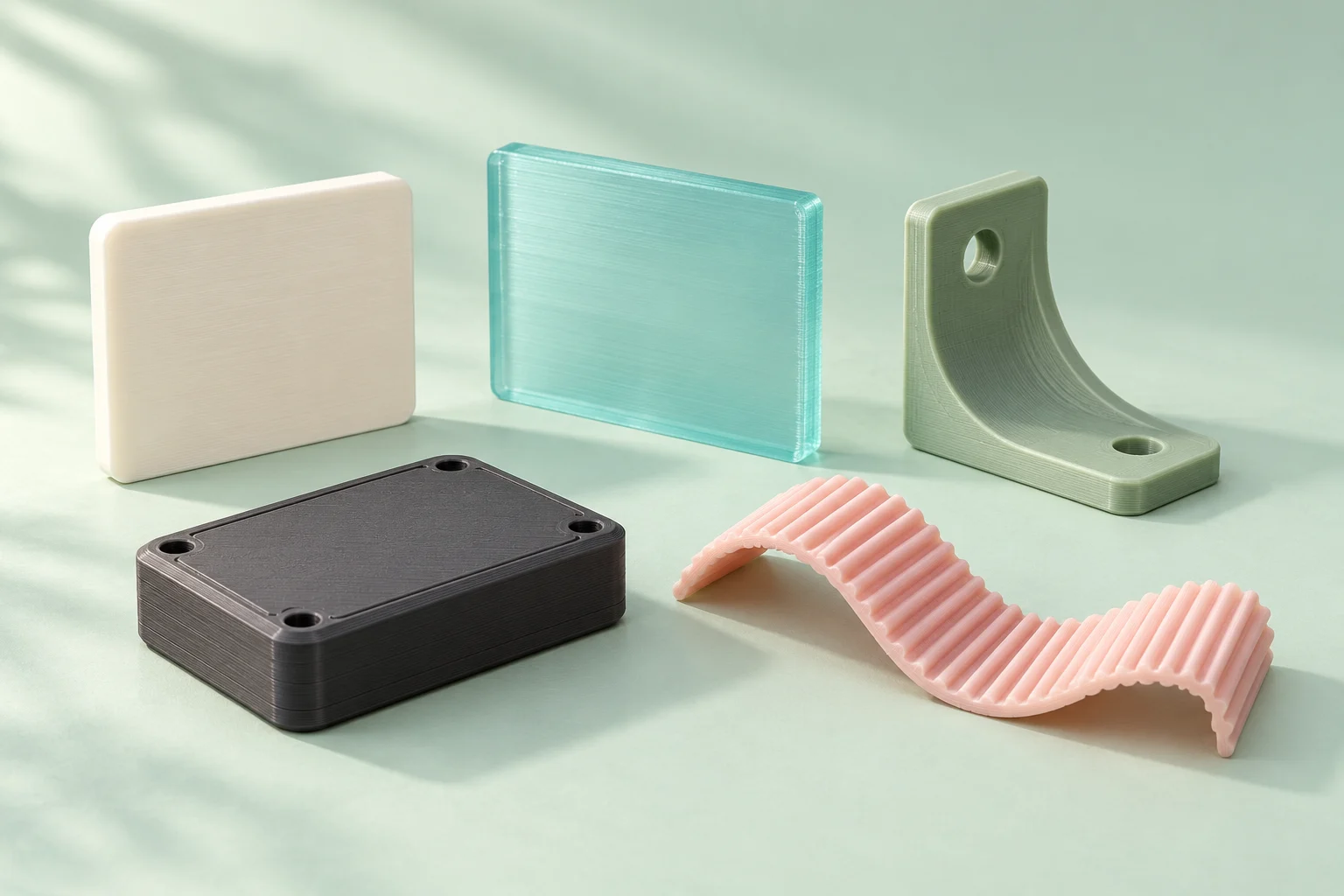 PLA, PETG, ABS, ASA или TPU: какой пластик выбрать