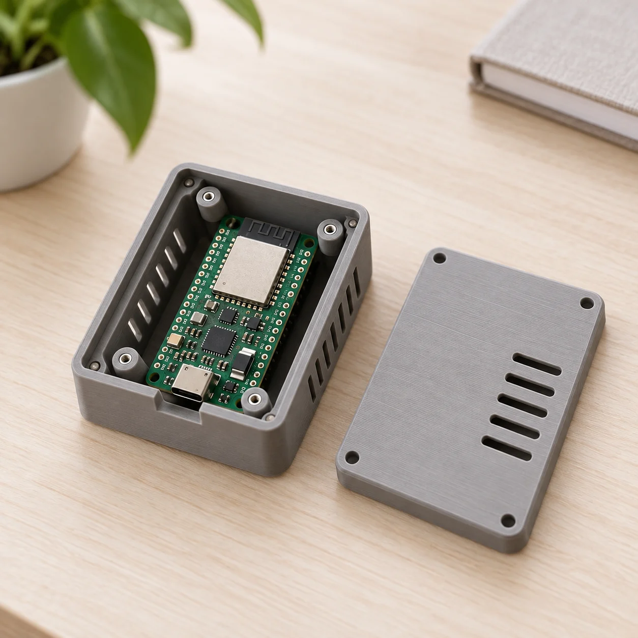 Корпус низковольтного датчика на ESP32